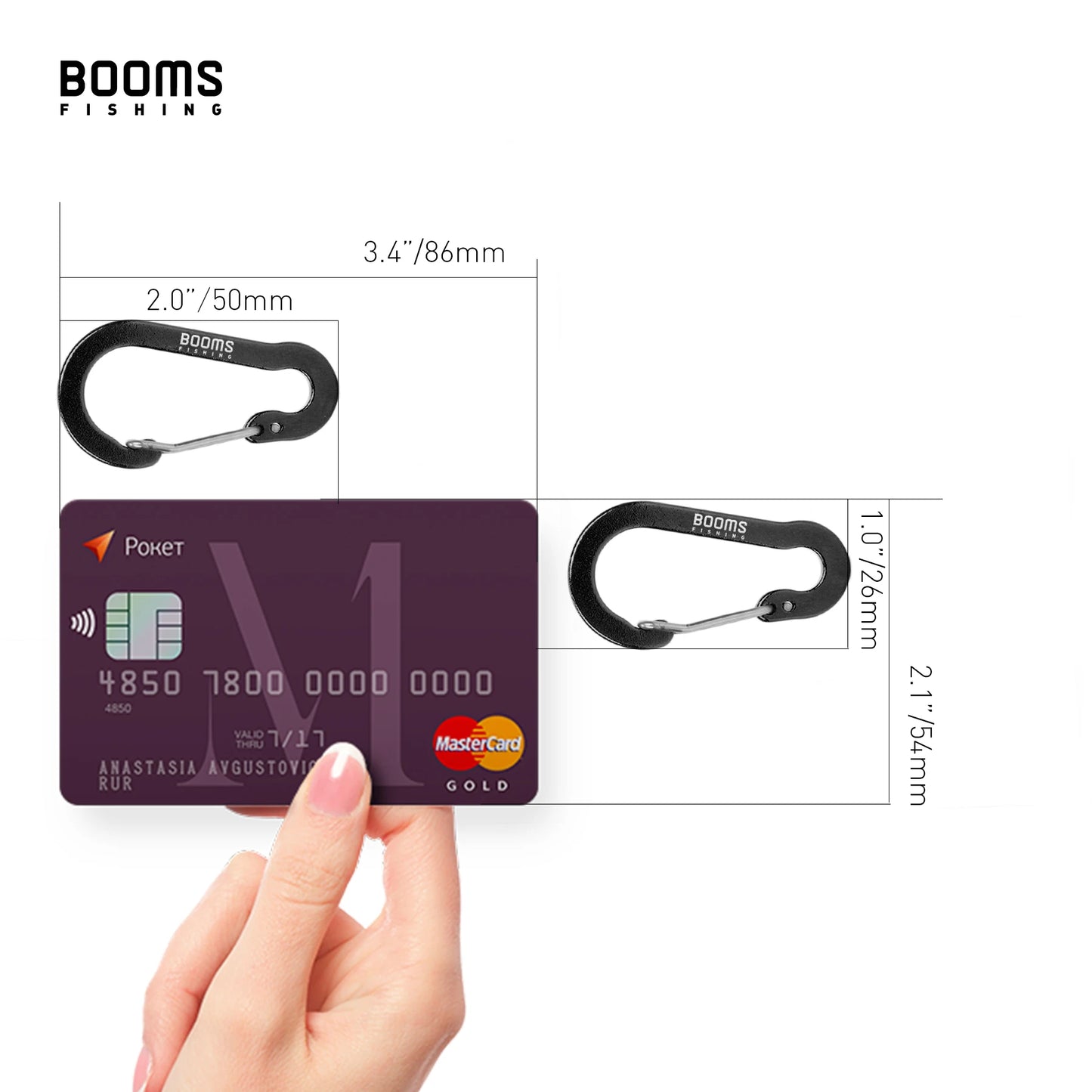 ClipStrong® – Carabiner Keychain for Climbing - Vista 6 del producto