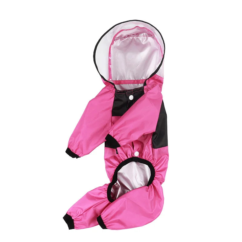 RainPaws® – Transparent Hooded Pet Raincoat - Vista 3 del producto