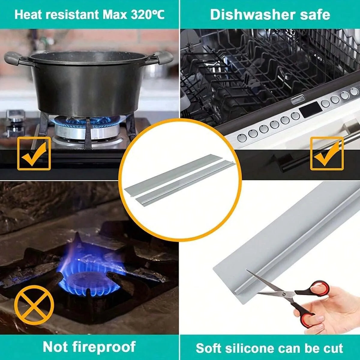 SealStrip® – Silicone Gap Cover - Vista 6 del producto