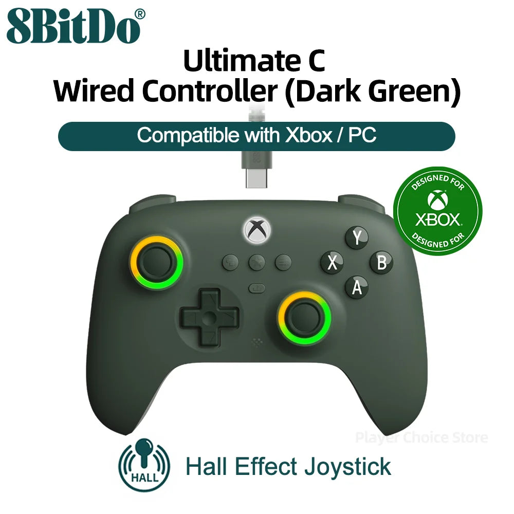TitanGrip® – Ultimate Wired Xbox Controller (8BitDo) - Vista 8 del producto