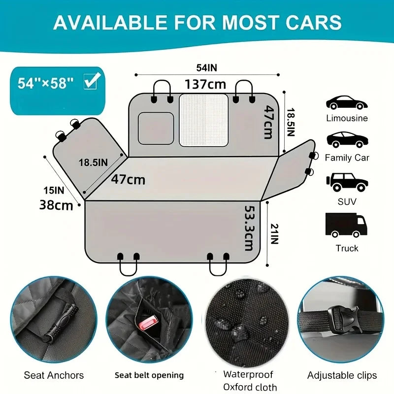 PawShield® – Pet Car Seat Cover - Vista 4 del producto
