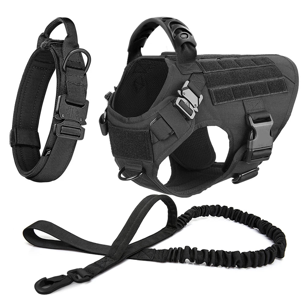 PawTrek® – Tactical Dog Harness & Leash - Vista 10 del producto