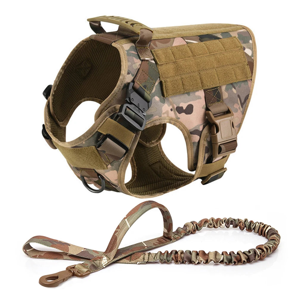 PawTrek® – Tactical Dog Harness & Leash - Vista 9 del producto