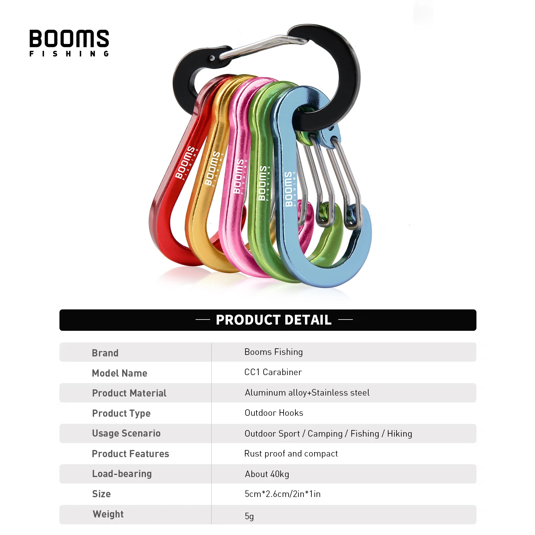 ClipStrong® – Carabiner Keychain for Climbing - Vista 2 del producto