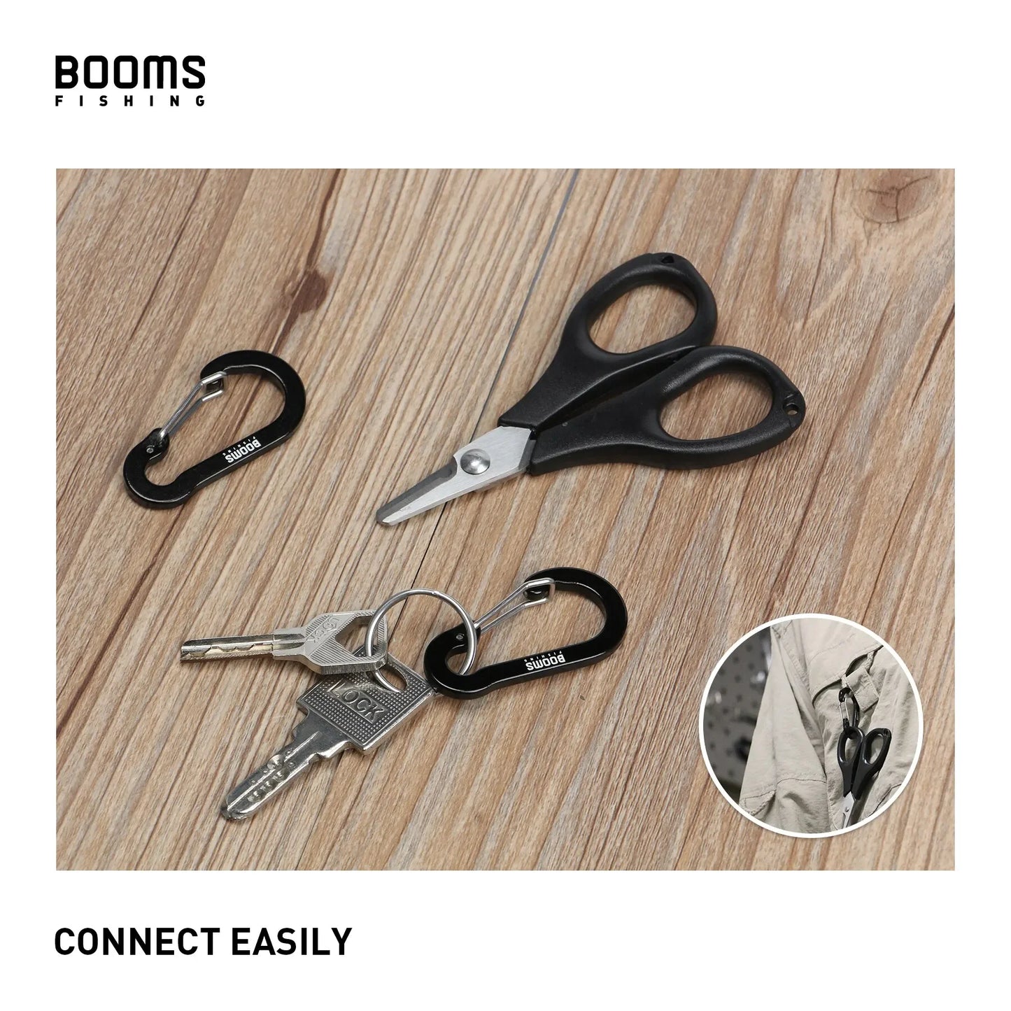 ClipStrong® – Carabiner Keychain for Climbing - Vista 4 del producto