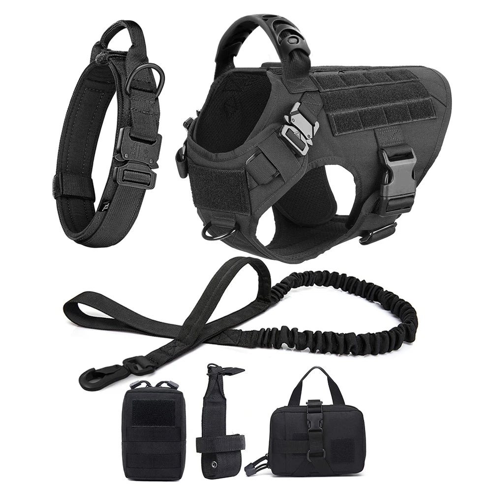 PawTrek® – Tactical Dog Harness & Leash - Vista 11 del producto