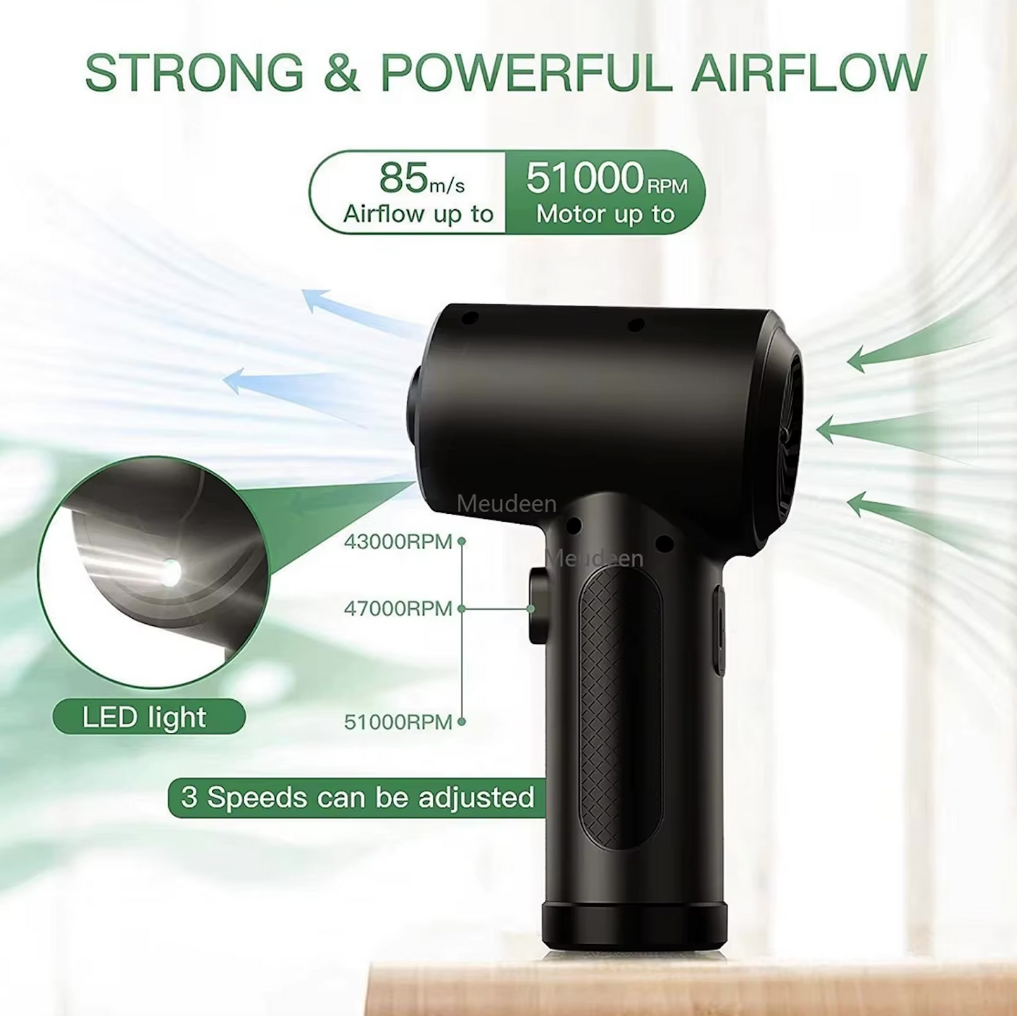 AirBlast® – Compressed Air Duster for Keyboards - Vista 3 del producto