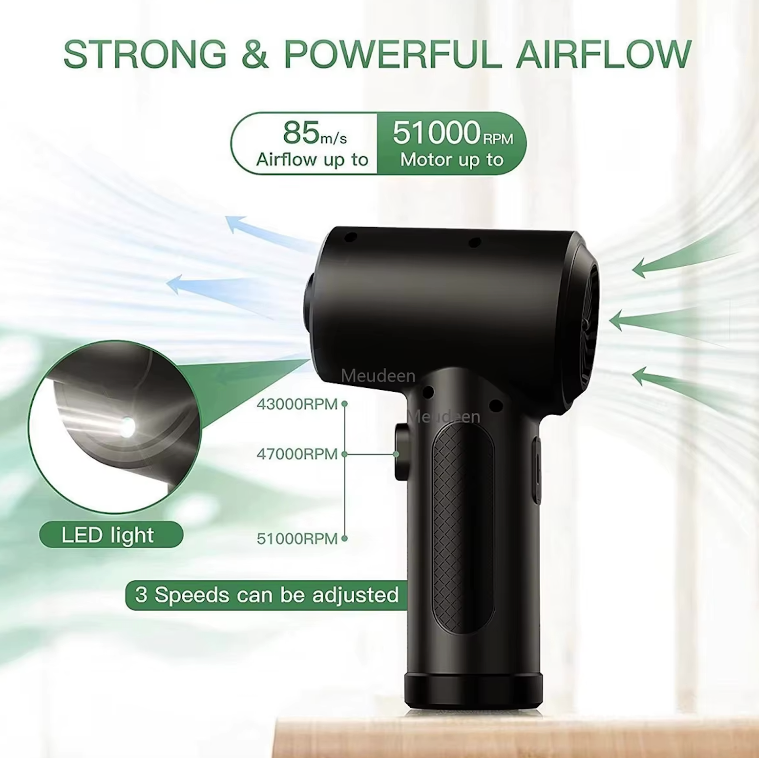 AirBlast® – Compressed Air Duster for Keyboards - Vista 3 del producto