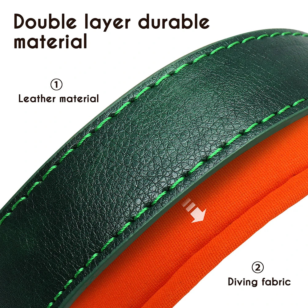 PawTag® – Personalized Leather Collar (Free Engraving) - Vista 5 del producto
