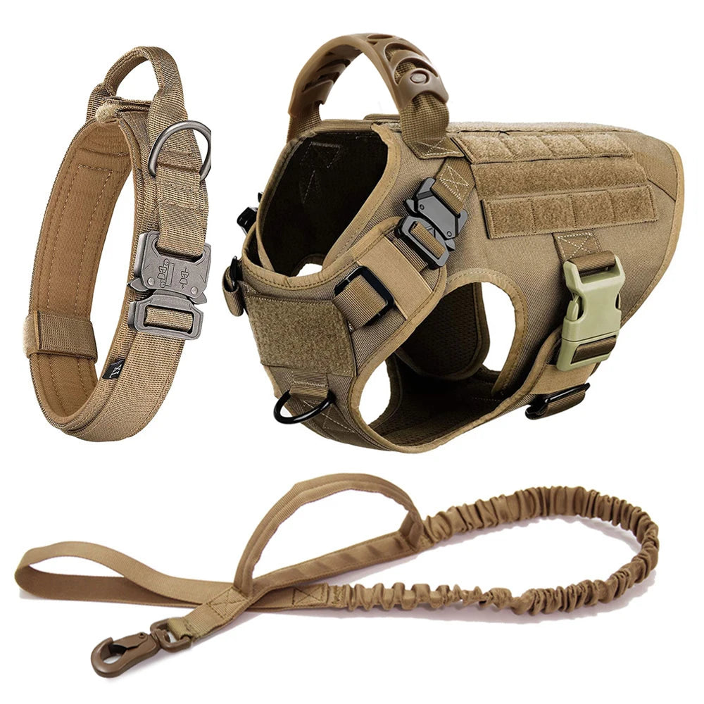 PawTrek® – Tactical Dog Harness & Leash - Vista 8 del producto
