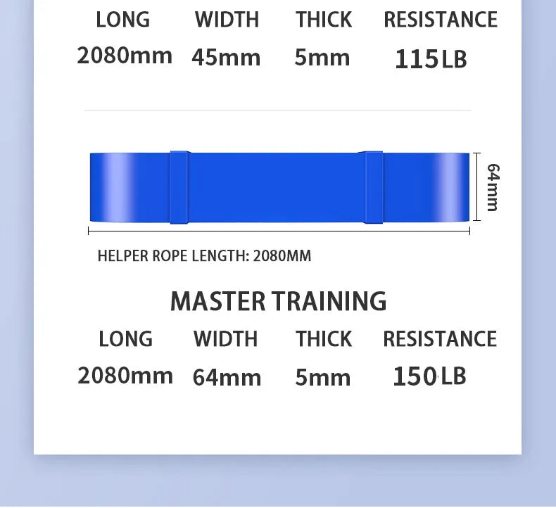 FlexiBands® – Rubber Workout Bands - Vista 20 del producto