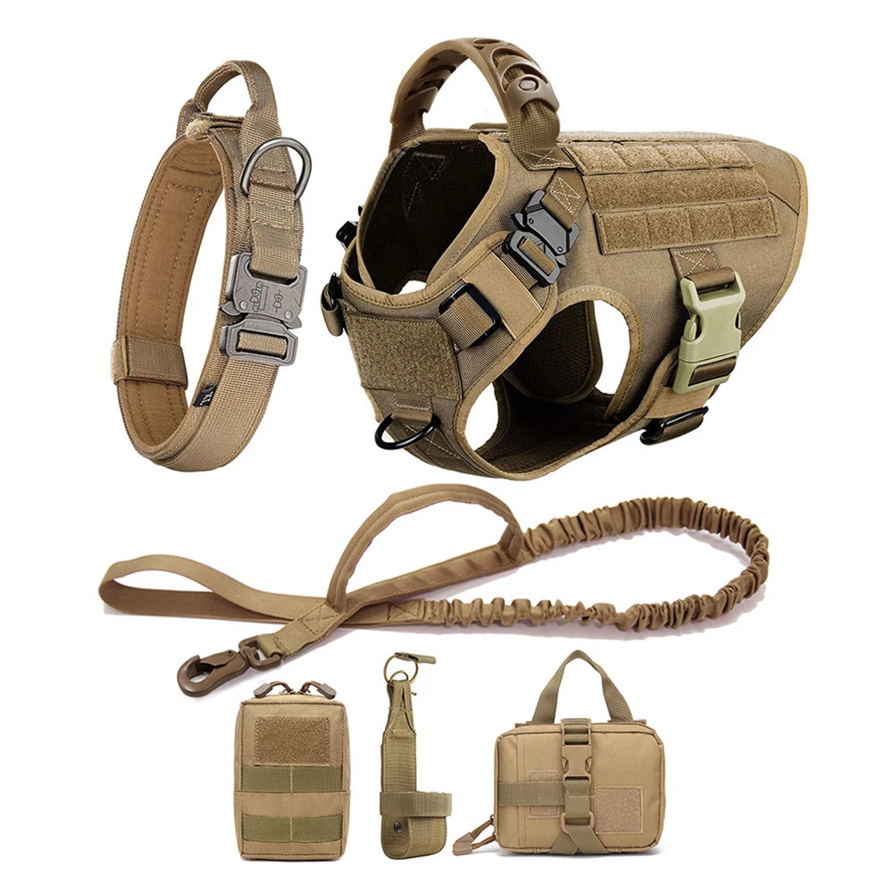 PawTrek® – Tactical Dog Harness & Leash - Vista principal del producto