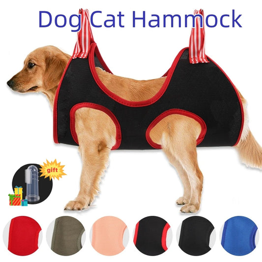 GroomEase® – Pet Grooming Hammock - Vista principal del producto