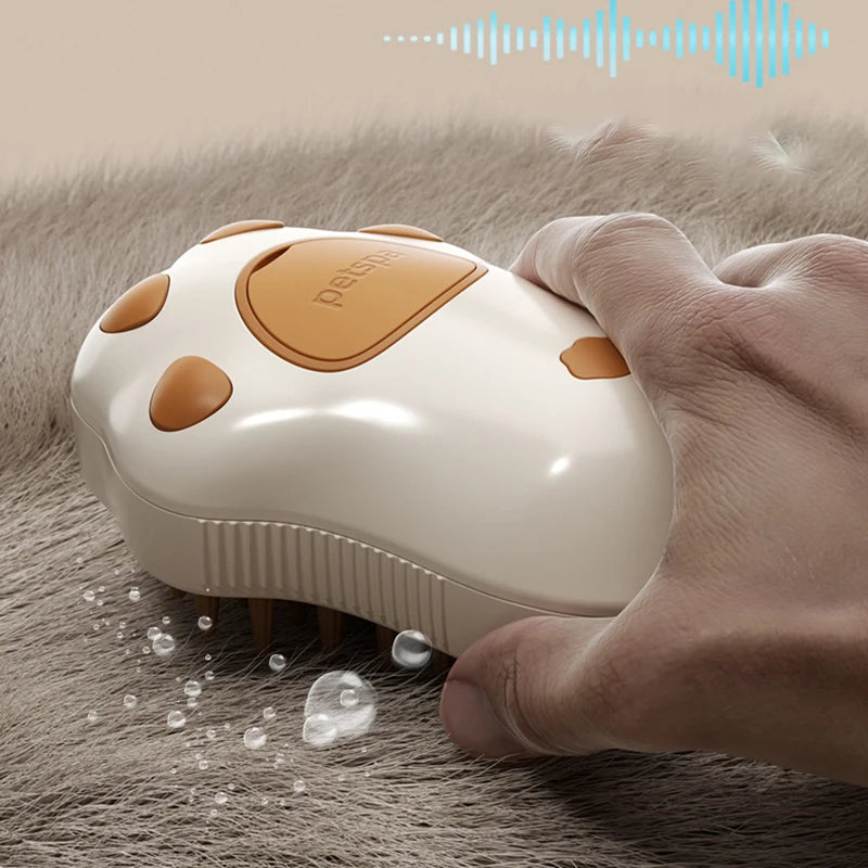 SteamGroom® – Pets Electric Steam Brush - Vista 2 del producto