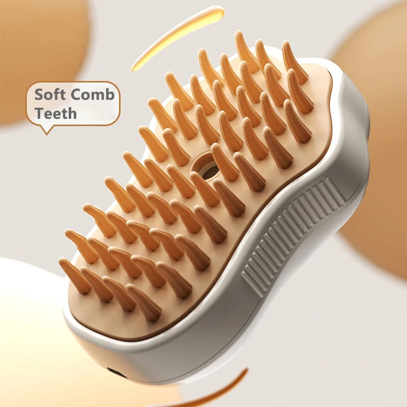 SteamGroom® – Pets Electric Steam Brush - Vista 3 del producto