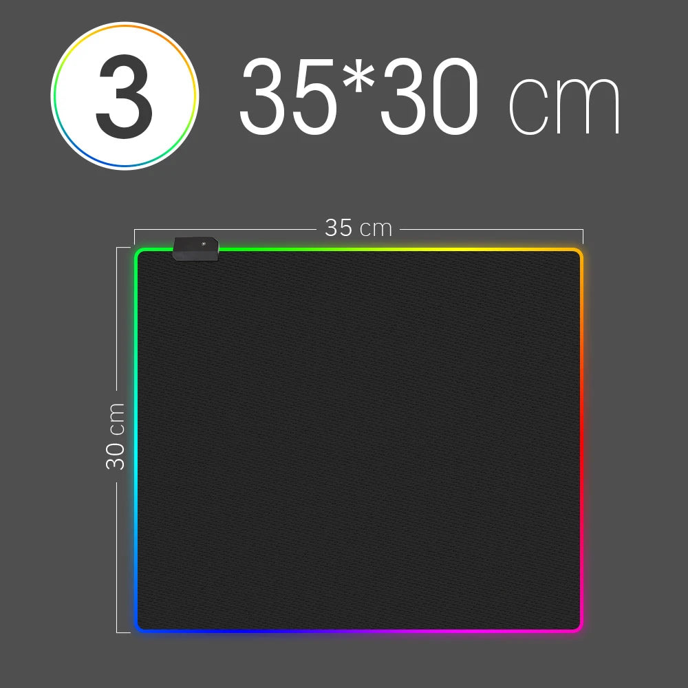 PrismPad® – RGB LED Gaming Mousepad - Vista 14 del producto