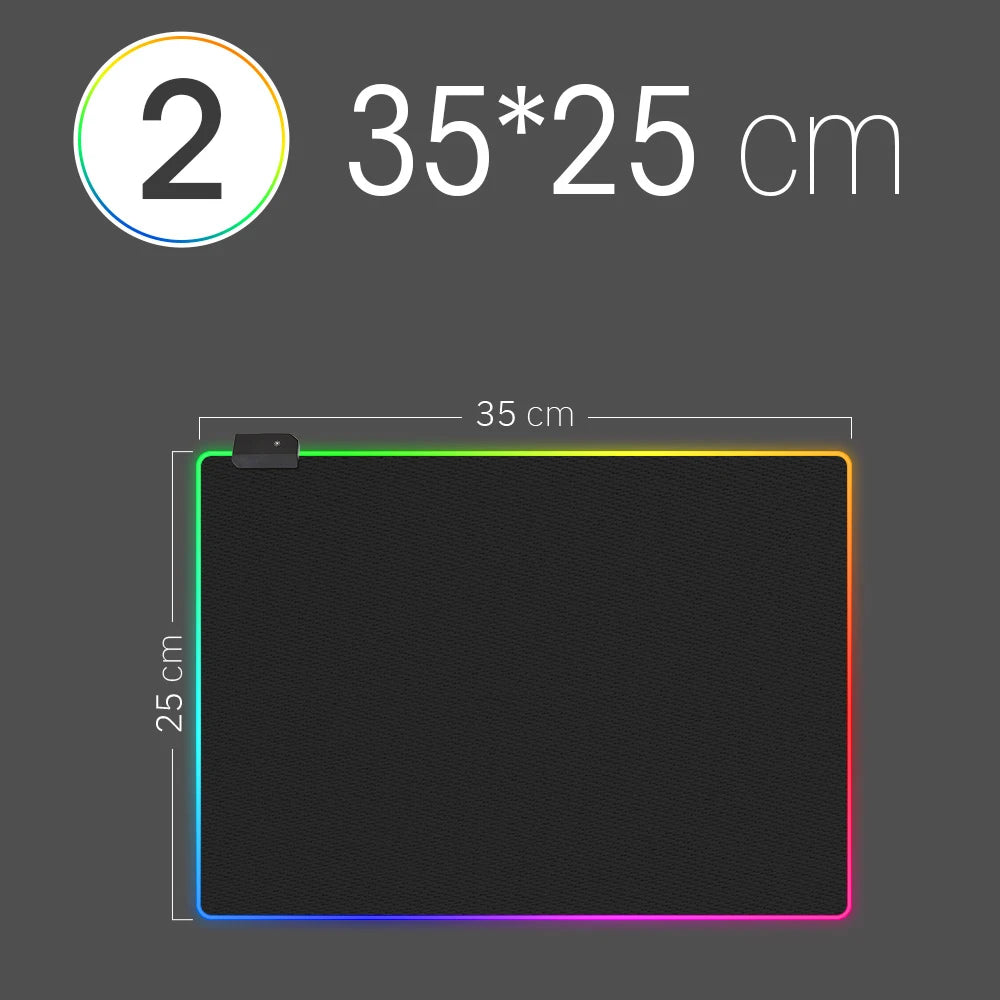 PrismPad® – RGB LED Gaming Mousepad - Vista 15 del producto