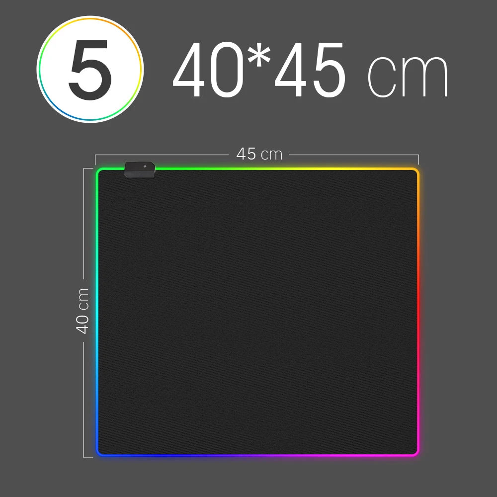 PrismPad® – RGB LED Gaming Mousepad - Vista 16 del producto