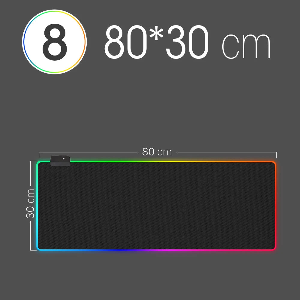 PrismPad® – RGB LED Gaming Mousepad - Vista 9 del producto