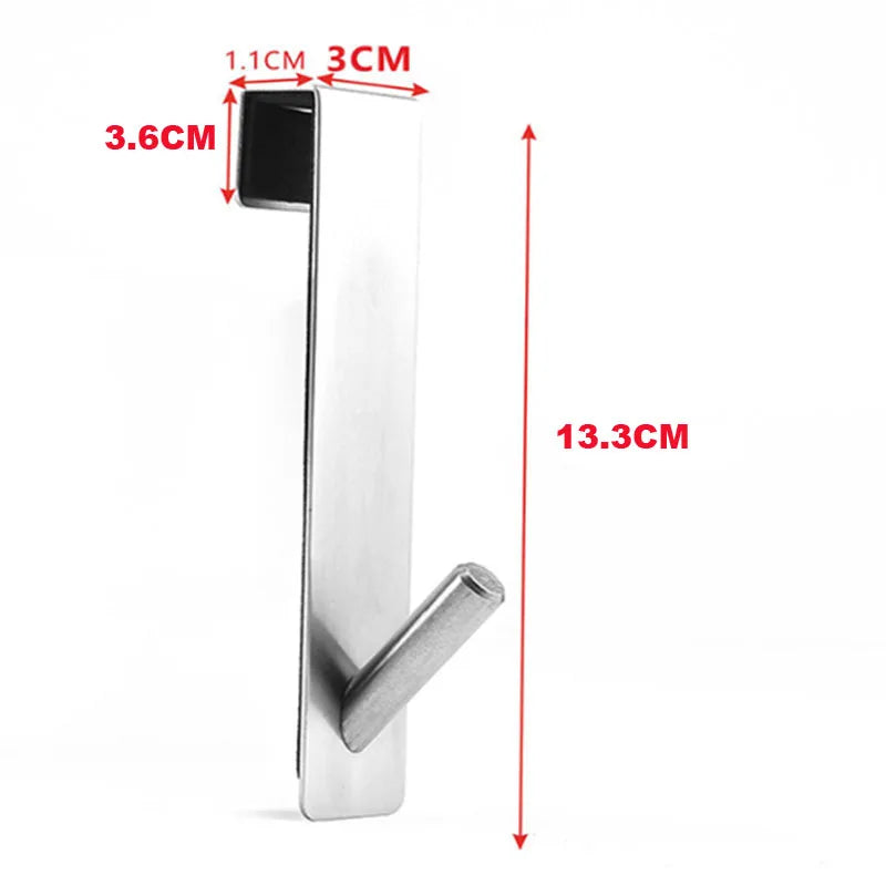 HangEase® – Stainless Steel Over-Door Towel Rack - Vista 8 del producto
