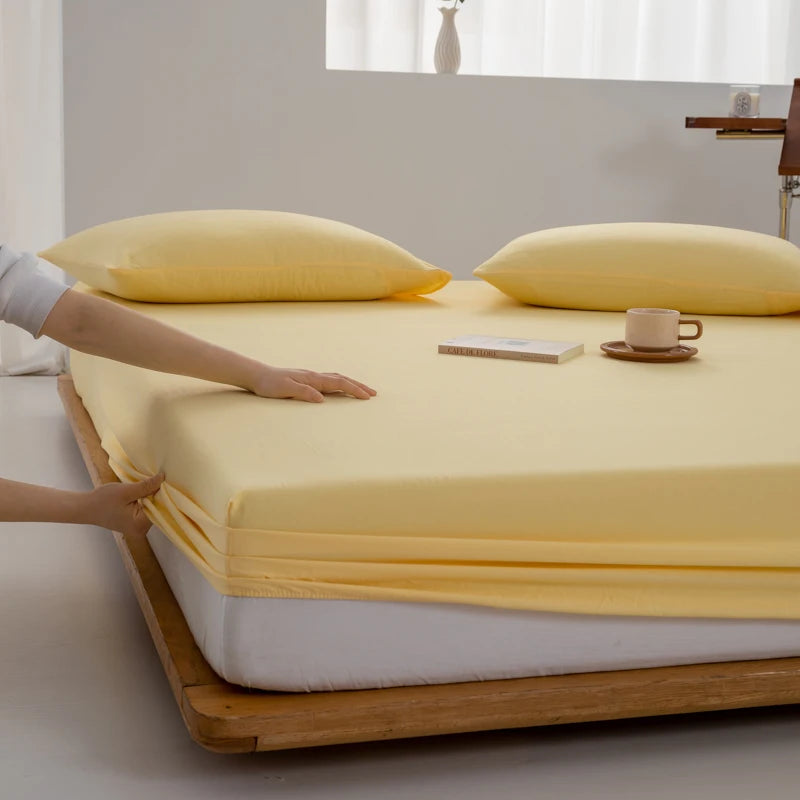 ComfortSheet® – Soft Cotton Fitted Bed Sheet - Vista 37 del producto