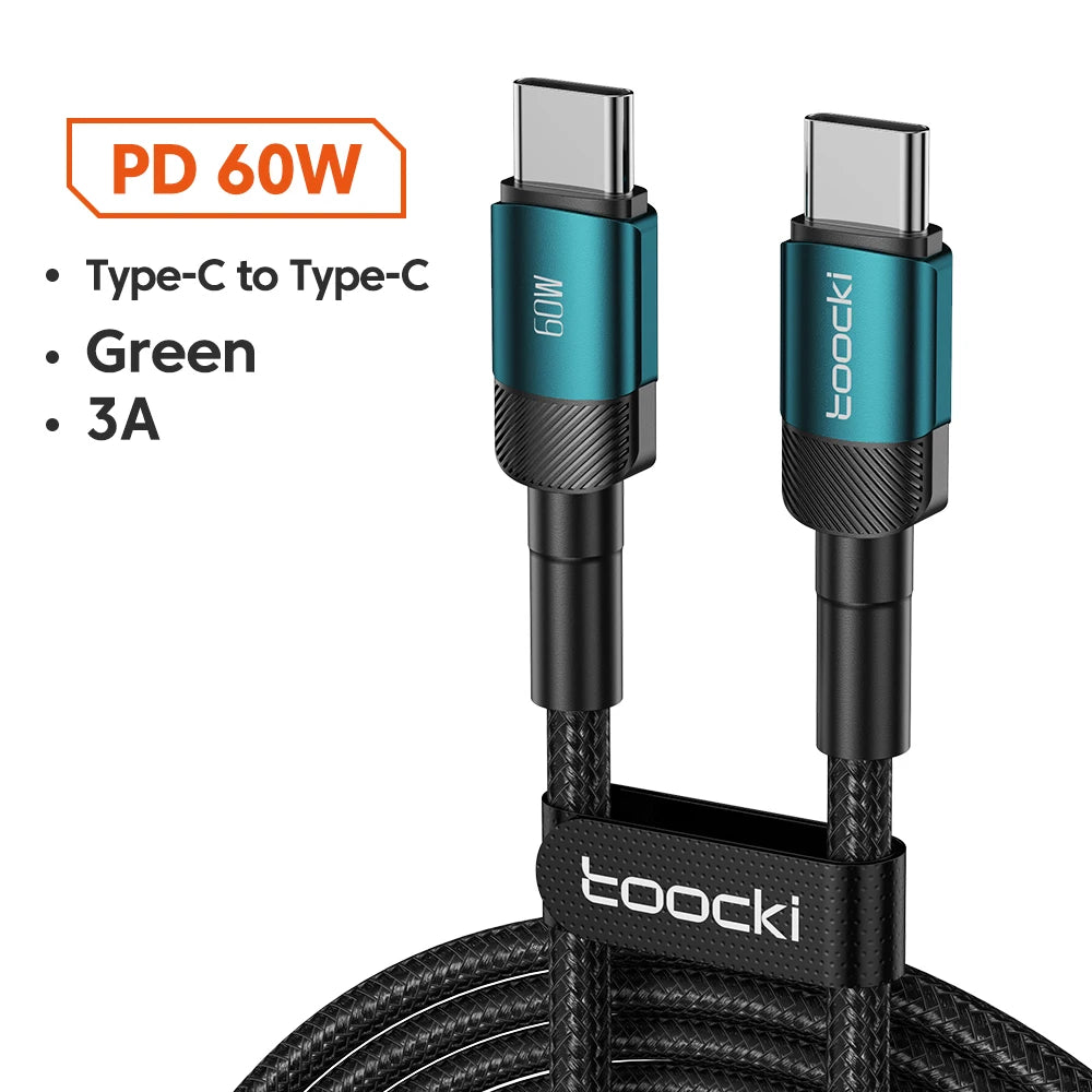 Toocki100W® – Type C to USB C - Vista 24 del producto