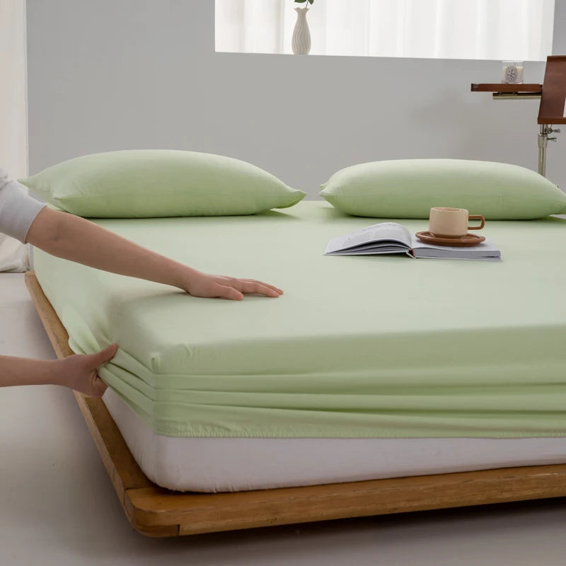 ComfortSheet® – Soft Cotton Fitted Bed Sheet - Vista 41 del producto