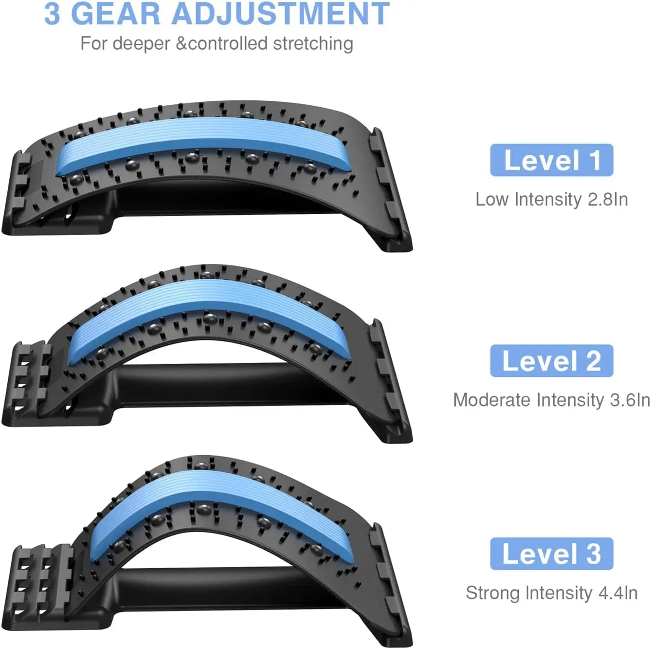 SpineRelief® – Back Stretcher for Back Pain - Vista 2 del producto