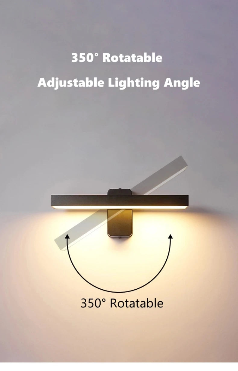 PIRMotion® – Sensor Rotatable Wall Lamp - Vista 9 del producto