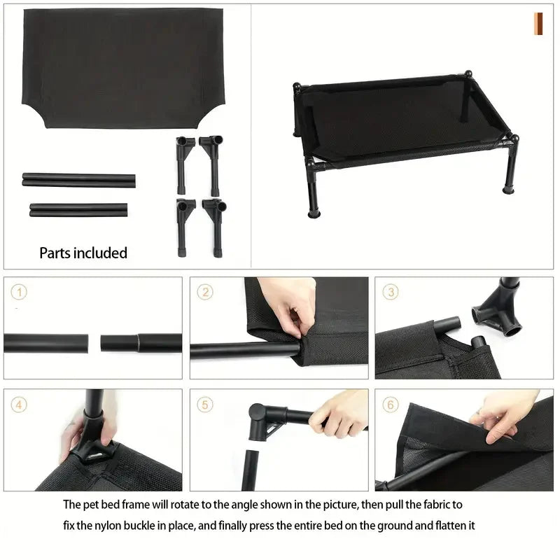 Elevated Pet Bed® – Comfort & Support for Pets - Vista 7 del producto