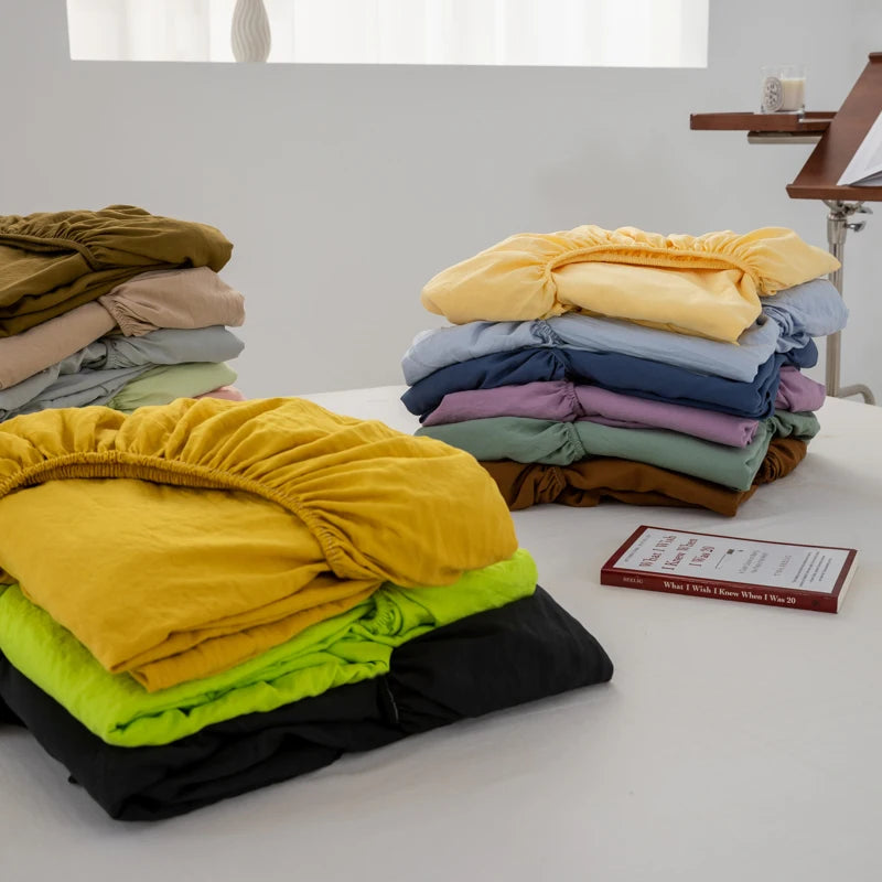 ComfortSheet® – Soft Cotton Fitted Bed Sheet - Vista 4 del producto