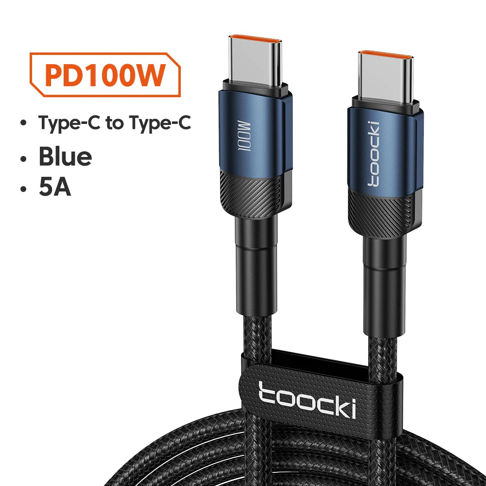 Toocki100W® – Type C to USB C - Vista 19 del producto