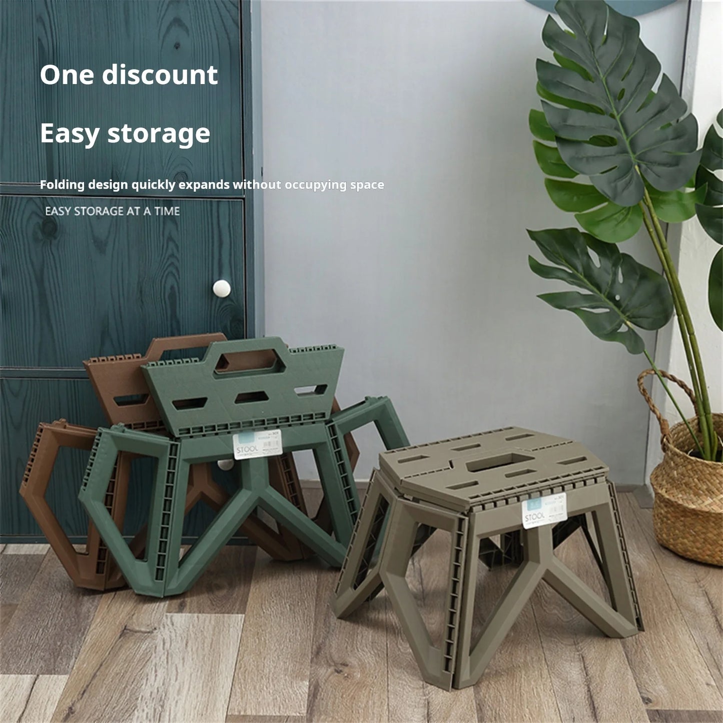 OutdoorSmall® – Stool Portable Folding Stool - Vista 11 del producto