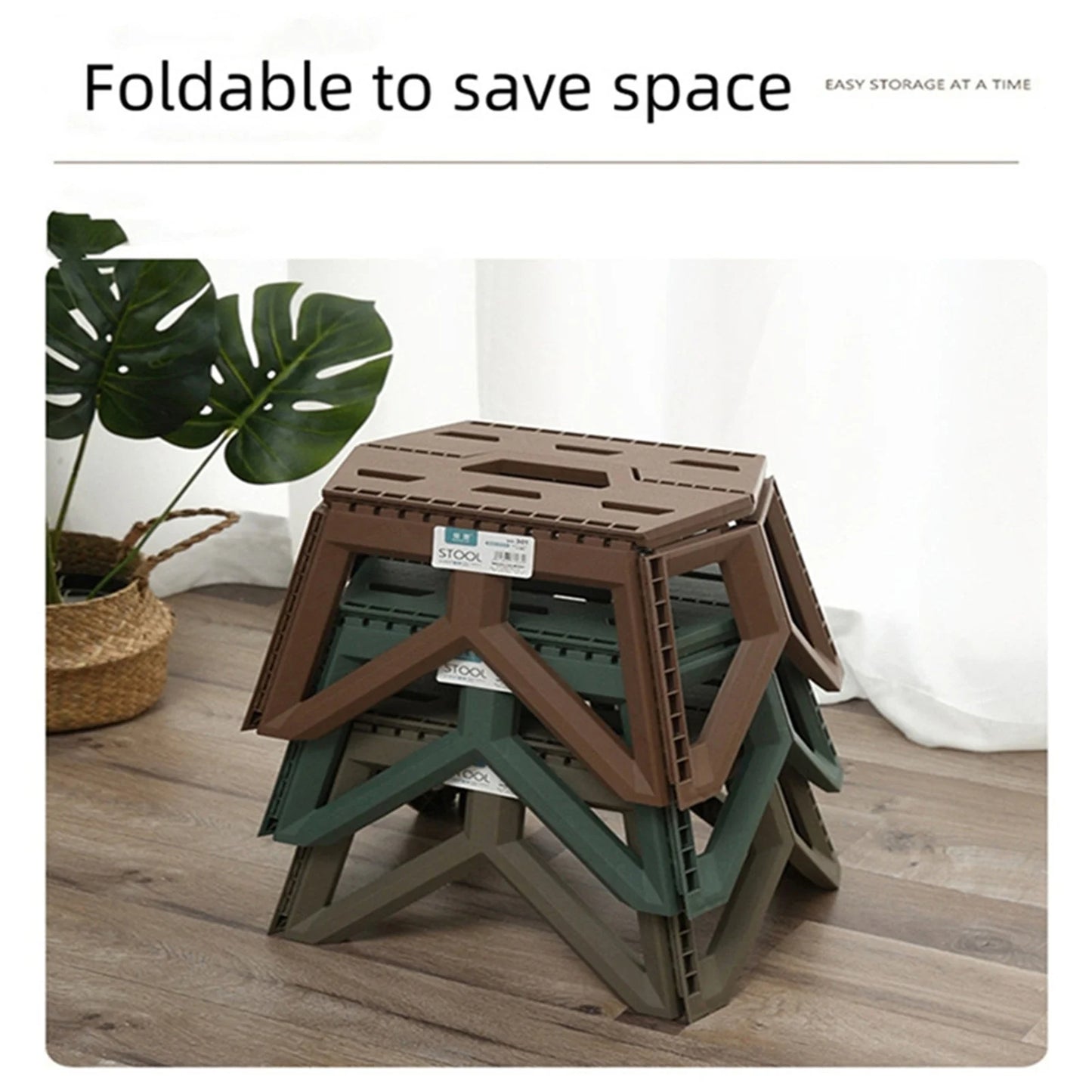 OutdoorSmall® – Stool Portable Folding Stool - Vista 3 del producto