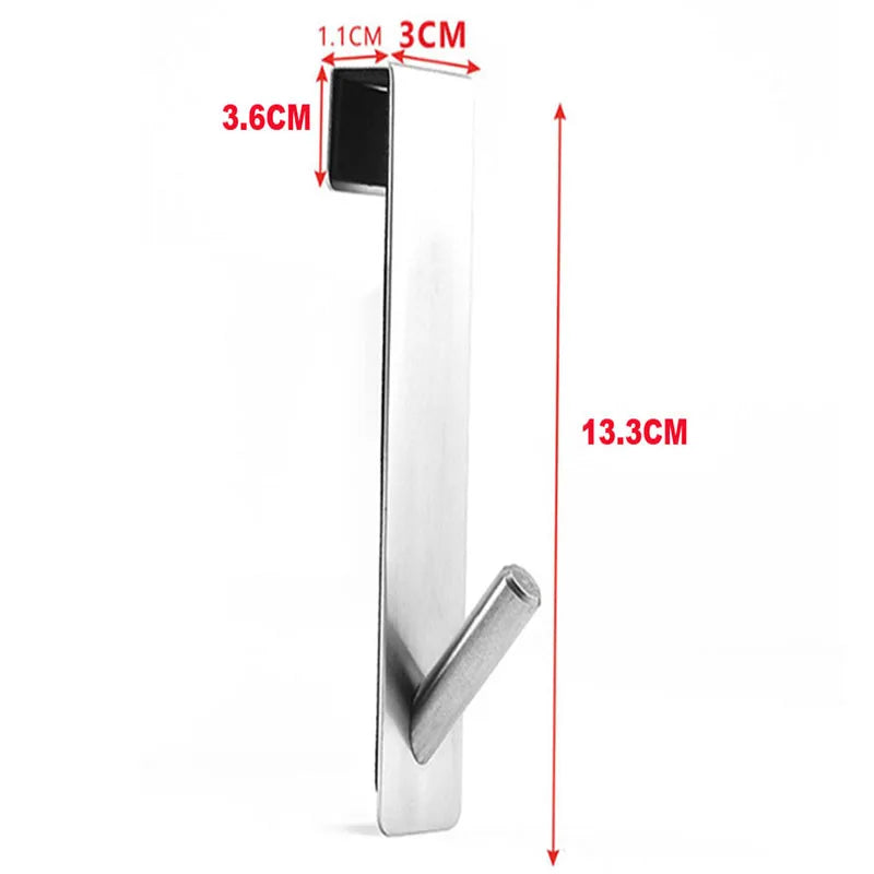 HangEase® – Stainless Steel Over-Door Towel Rack - Vista 6 del producto