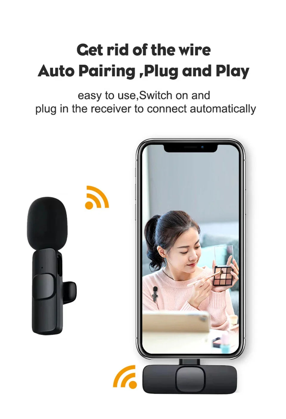 K9Blue® – wireless microphone portable - Vista 14 del producto