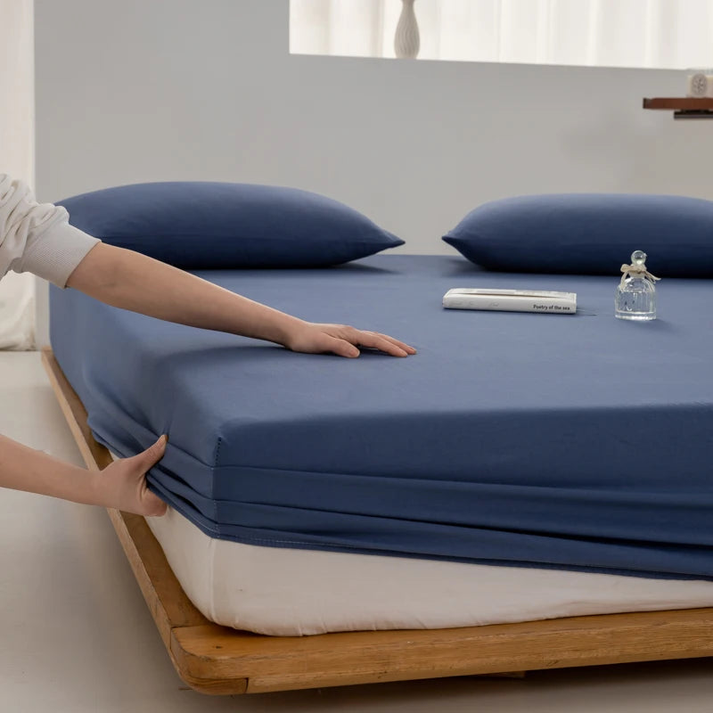 ComfortSheet® – Soft Cotton Fitted Bed Sheet - Vista 34 del producto