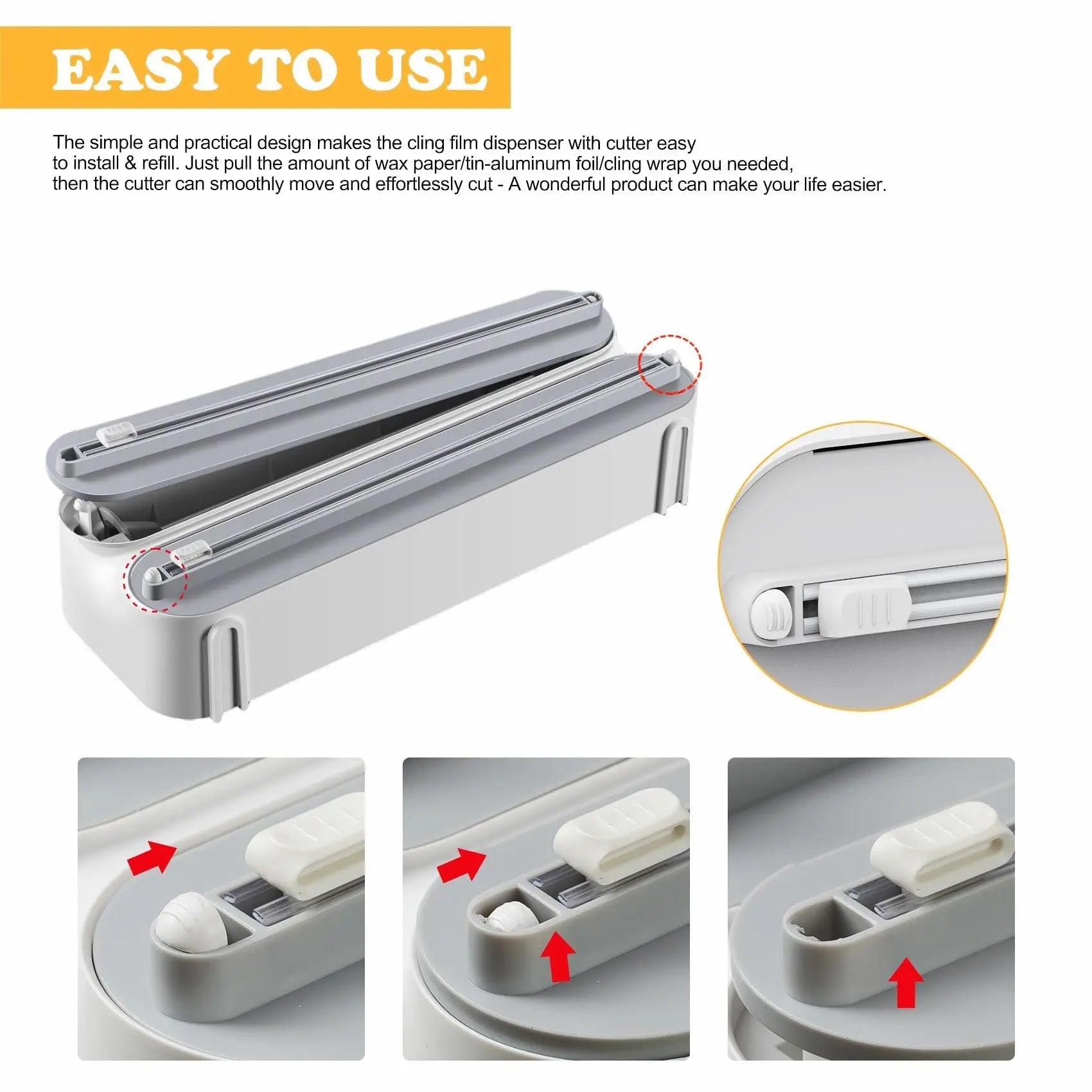 TriCut® – Wall-Mount Dispenser - Vista 13 del producto