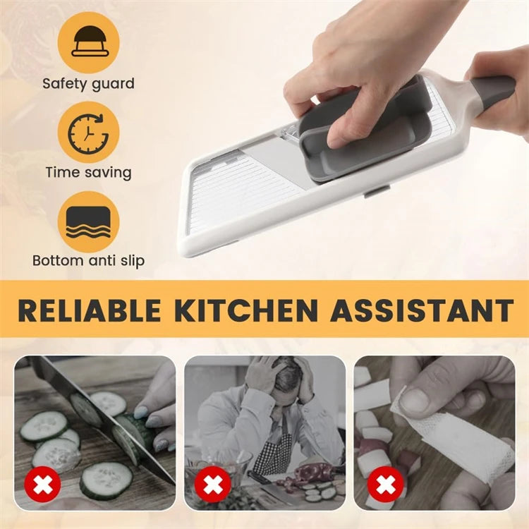 MultiSlice® – Handheld Adjustable Mandoline Slicer - Vista 14 del producto