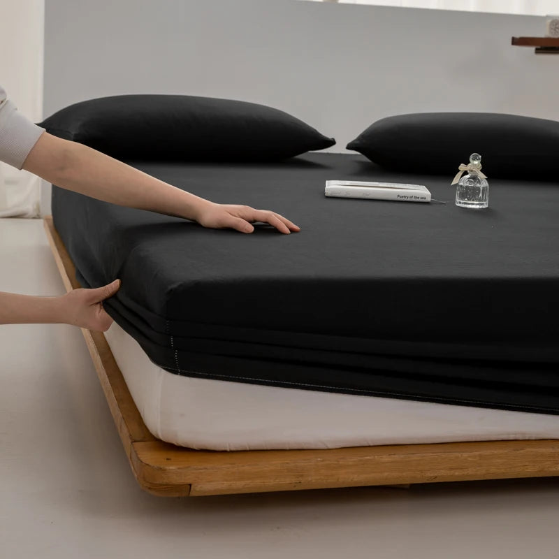 ComfortSheet® – Soft Cotton Fitted Bed Sheet - Vista 38 del producto
