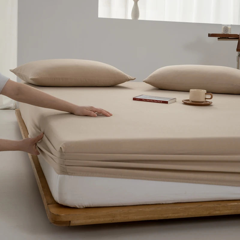 ComfortSheet® – Soft Cotton Fitted Bed Sheet - Vista 30 del producto