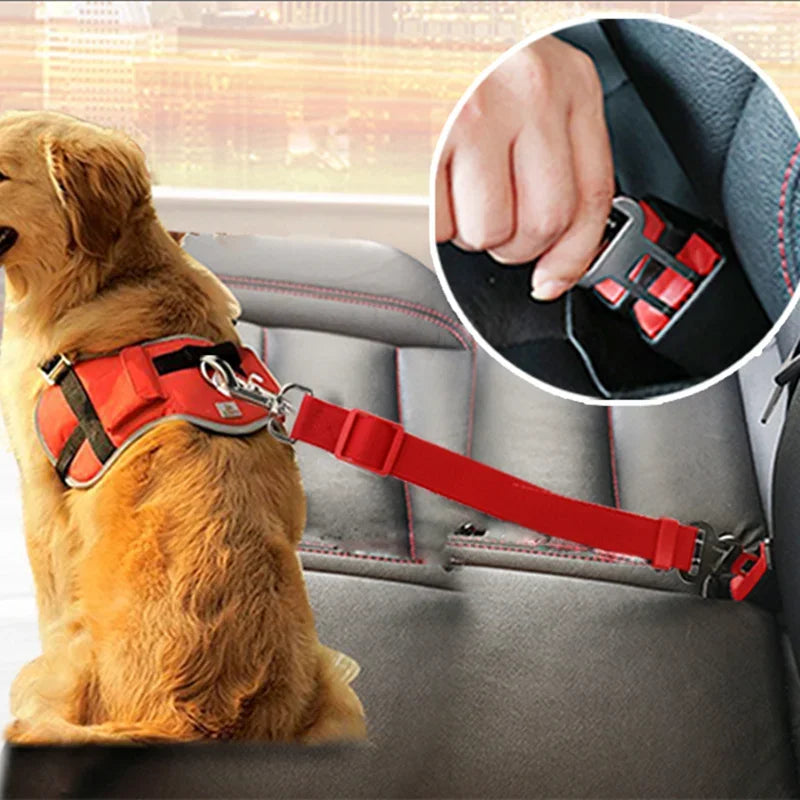SafeRide® – Adjustable Pet Car Seat Belt - Vista 2 del producto