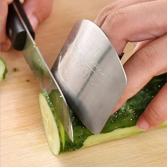 SafeSlice® – Stainless Steel Finger Protector for - Vista principal del producto
