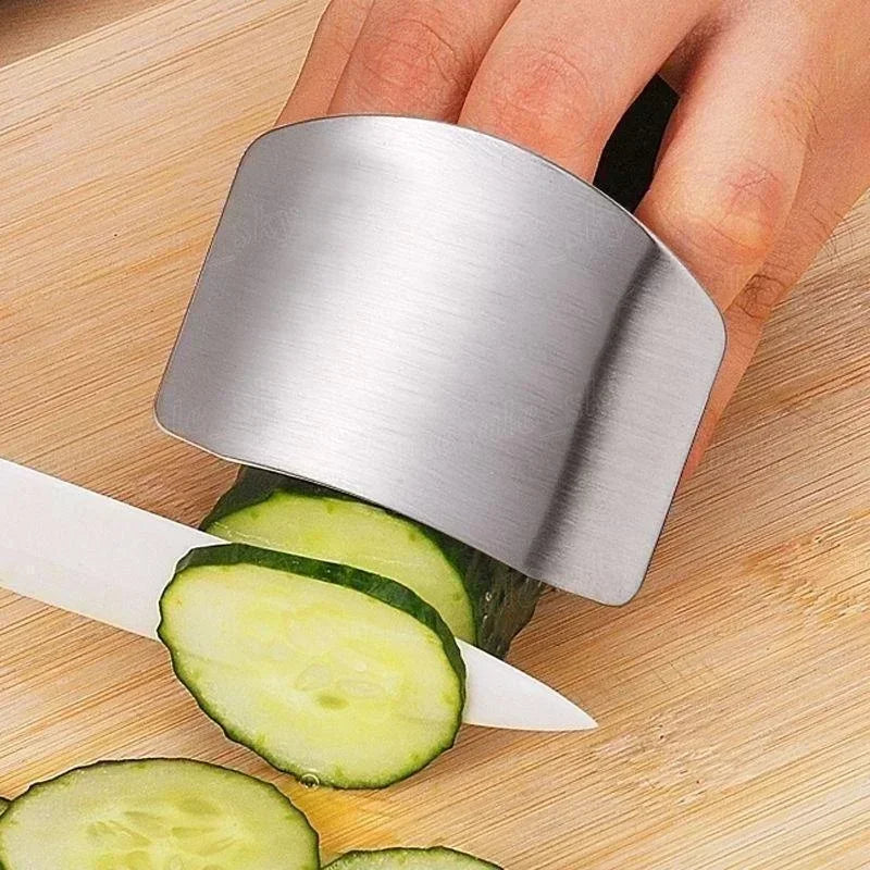 SafeSlice® – Stainless Steel Finger Protector for - Vista 3 del producto