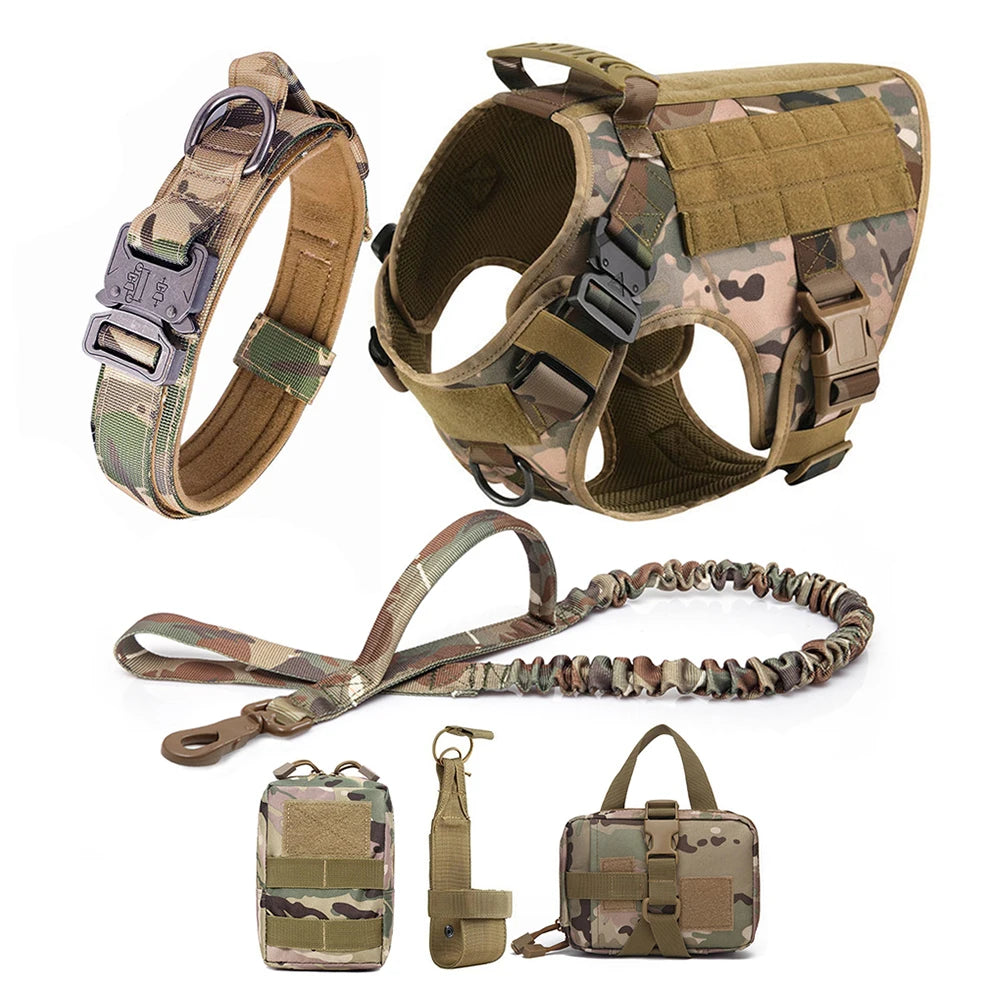 PawTrek® – Tactical Dog Harness & Leash - Vista 12 del producto
