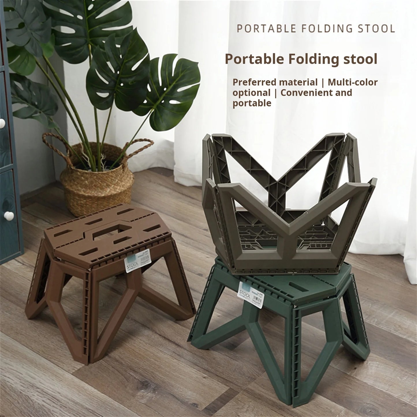 OutdoorSmall® – Stool Portable Folding Stool - Vista 10 del producto