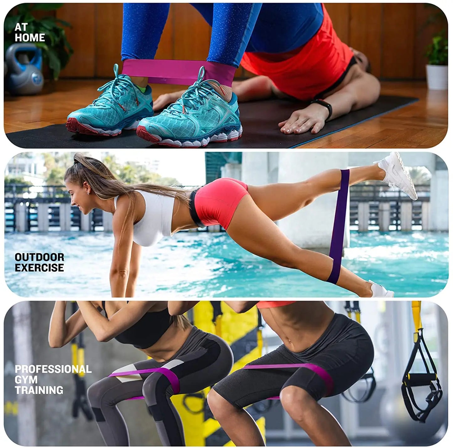 YogaStretch® – Resistance Yoga Bands - Vista 20 del producto