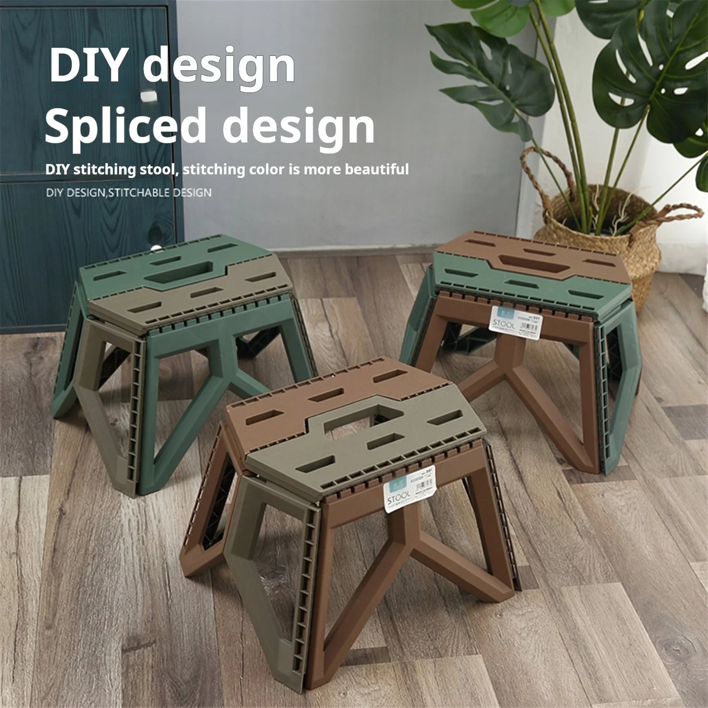 OutdoorSmall® – Stool Portable Folding Stool - Vista 16 del producto