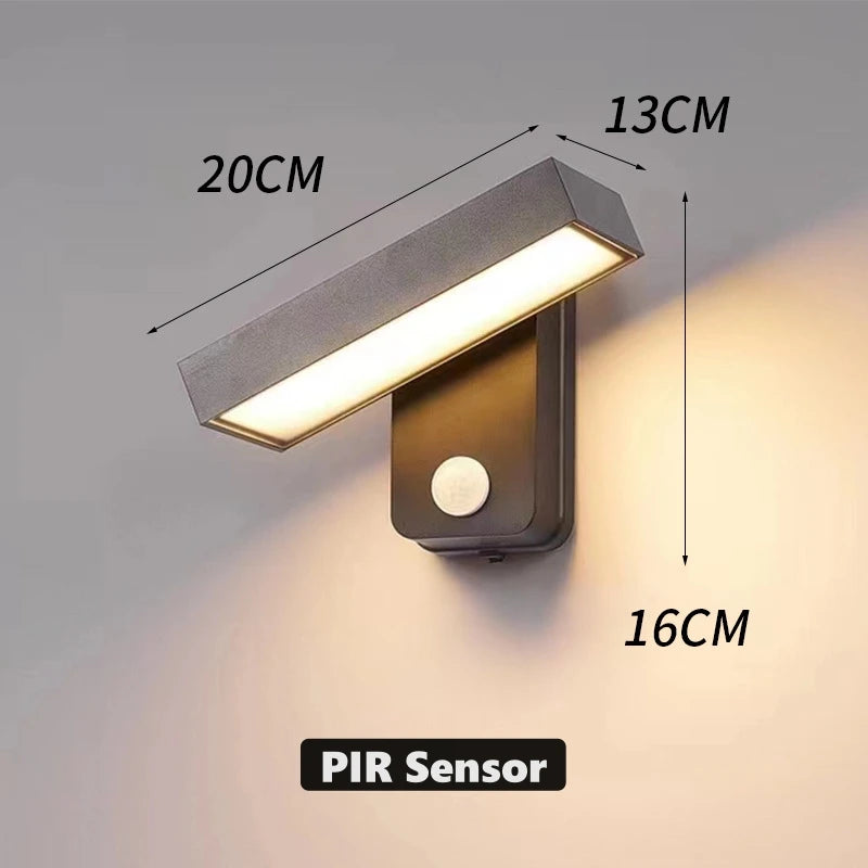 PIRMotion® – Sensor Rotatable Wall Lamp - Vista 37 del producto