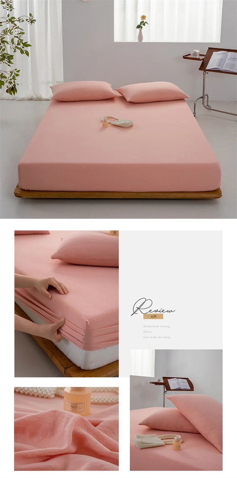 ComfortSheet® – Soft Cotton Fitted Bed Sheet - Vista 11 del producto